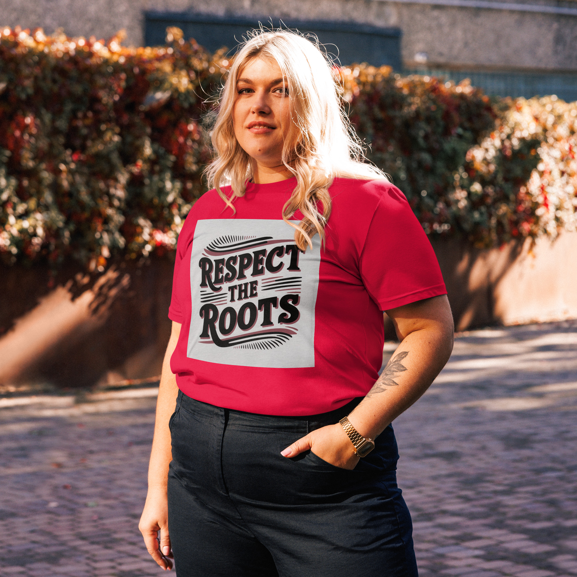 Unisex organic cotton t-shirt - Image 5